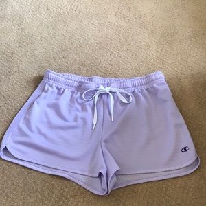 Champion Lavender Workout Shorts